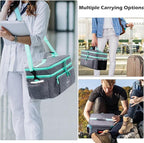 BAGSFY Travel Medicine Bag Organizer, Medical Bag Empty, Pill Bottle Organizer - Image 6