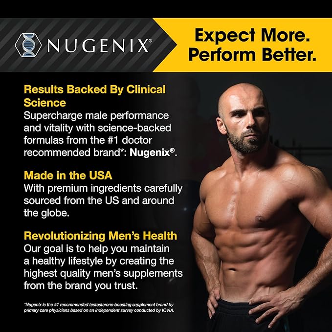 Nugenix Total-T, Free and Total Testosterone Booster Supplement - Image 6