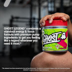 GHOST Legend Pre-Workout Powder, Warheads Sour Watermelon - Image 5