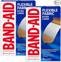 Band-Aid Brand Adhesive Bandages Flexible Fabric, Extra Large by BAND-AID%C2%AEBrand