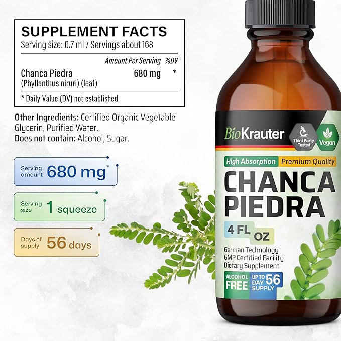 BIO KRAUTER® Chanca Piedra for Kidney Support - Image 3
