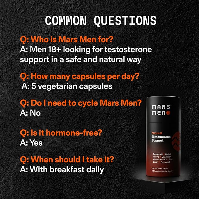 MARS MEN Booster for Men - Image 9