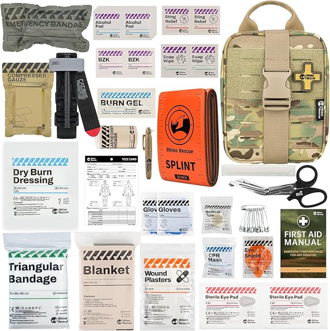 RHINO RESCUE IFAK Trauma Kit by RHINORESCUE