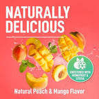 Keppi Electrolytes Powder – Peach Mango Flavor – No Sugar Hydration Supplement - Image 2