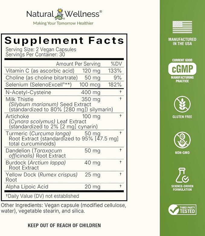 Natural Wellness Liver Support & Detox - Image 3