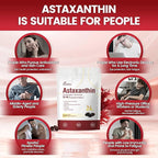10 in 1 Astaxanthin Supplements 24mg, 4 Month Supply, Astaxantina Antioxidant - Image 6