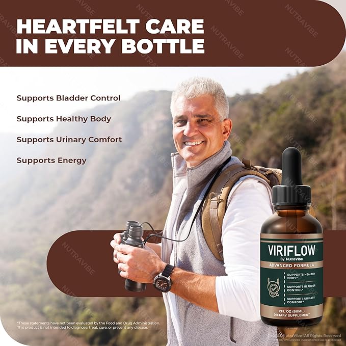 ViriFlow Drops – Viri Flow Natural Prostate Health Support | Premium Sublingual - Image 5