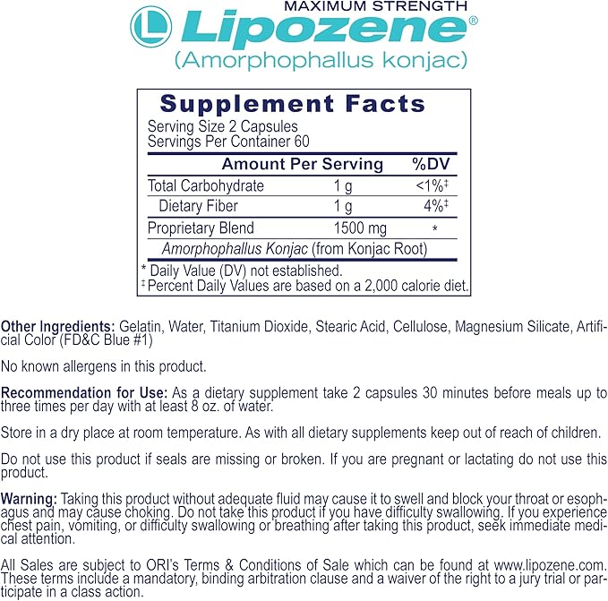 Lipozene MEGA Bottle - Image 3