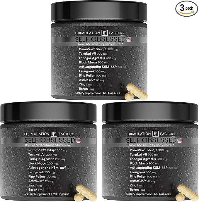 Formulation Factory Self Obsessed Maxxed Male Support by FormulationFactory