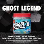 GHOST Legend Pre-Workout Powder, Sonic Ocean Water - Image 2