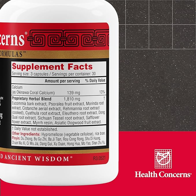 Health Concerns Backbone – Lower Back & Joint Support – Herbal Supplement - Image 2