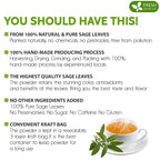 FreshDrinkUS, Sage Leaf Powder 16oz – Premium Culinary Herb, Pure Ground Sage - Image 3