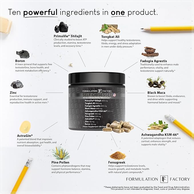 Formulation Factory Self Obsessed Maxxed Male Support - Image 4