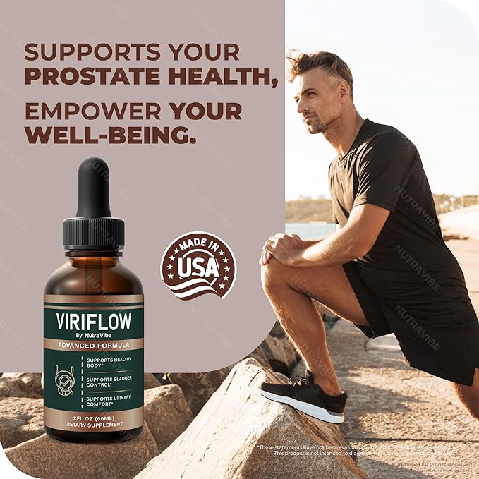 ViriFlow Drops – Viri Flow Natural Prostate Health Support | Premium Sublingual - Image 9