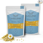 TeaNOURISH Simply Chamomile Herbal Tea | CAFFEINE-FREE | Calming & Relaxing by TeaNOURISH