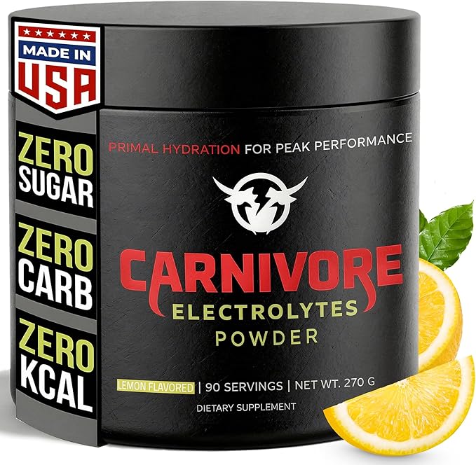 Carnivore Electrolytes Keto Electrolytes Powder by CarnivoreElectrolytes