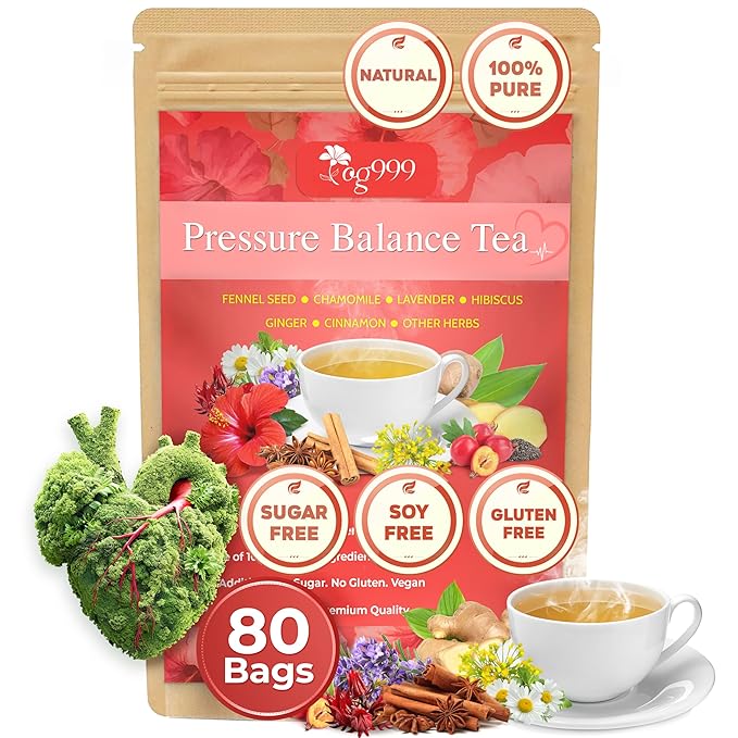 TOG999, Upgraded Pressure Balance Herbal Tea by TOG999TeaOrganicGarden