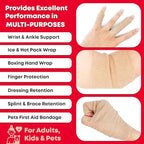 Ever Ready First Aid Self Adherent Cohesive Wrap Bandages, 2” x 5 Yards - Image 3