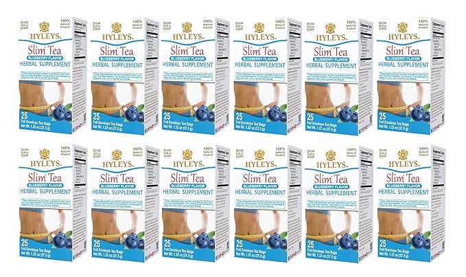 Hyleys Slim Tea Blueberry Flavor - Image 6