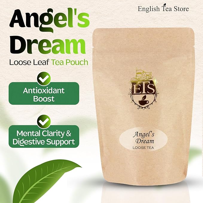 Angels Dream Tea Loose Leaf Pouches - 16oz | Maple and Blackberry Blend | Black - Image 3