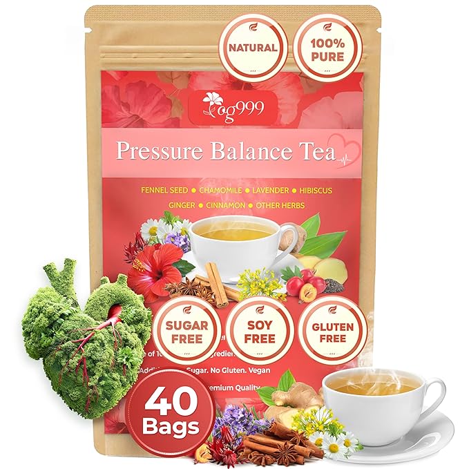 Upgraded Pressure Balance Herbal Tea by TOG999TeaOrganicGarden