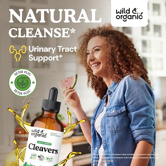 Wild & Organic Cleavers Tincture - Image 2