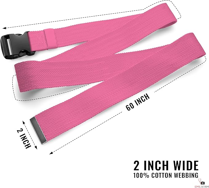 EMS XTRM Gait Belts for Seniors, Belt to Lift Elderly Standing Assist Aid Quick - Image 2