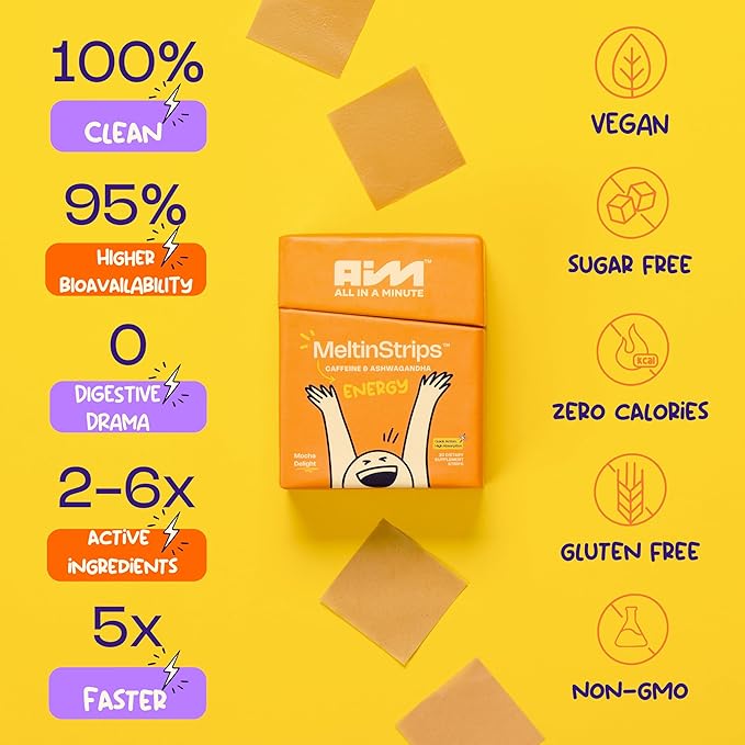 MeltinStrips® Fast Dissolving Nootropic Energy Strips - Image 2