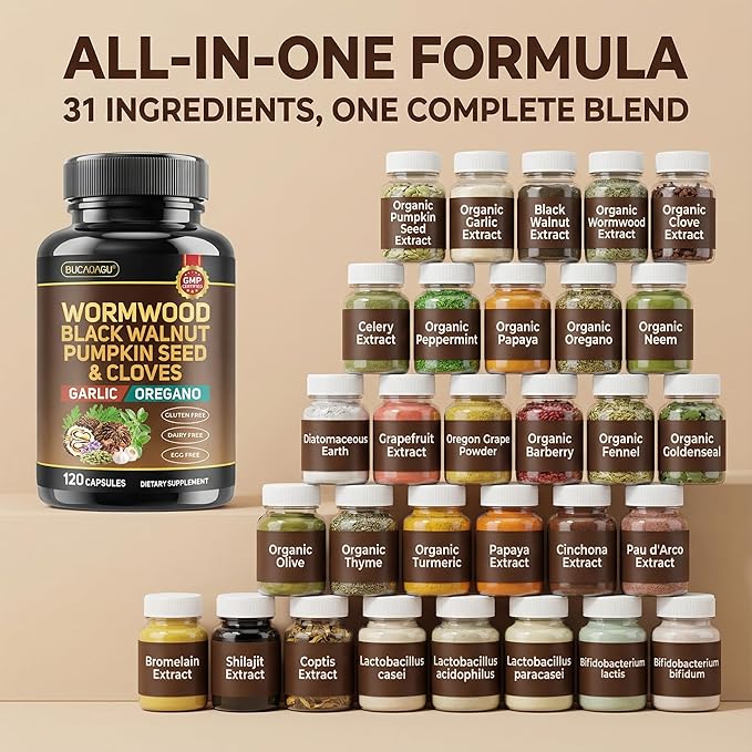 Wormwood Black Walnut Clove Cleanse - Image 4