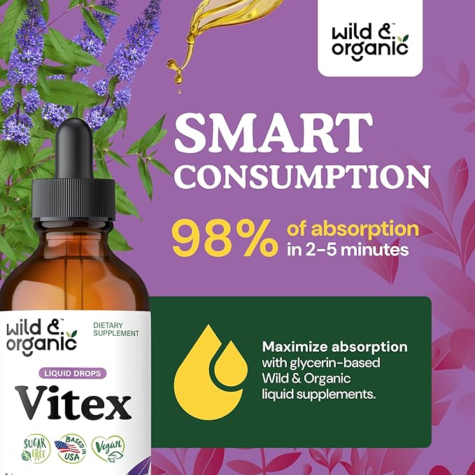 Wild & Organic Vitex Tincture - Image 4