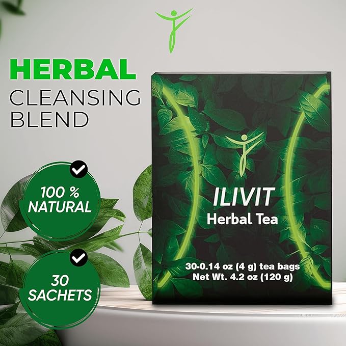 Ilivit Colon Cleanser & Detox Tea | Colon Cleanse | Cleansing Tea - Image 4