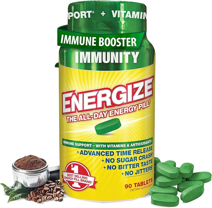 iSatori Energize Immunity Caffeine Pills by iSatori