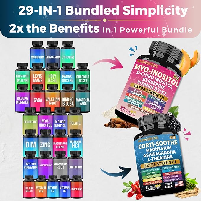 ALongDeng Soothe-Smooth Bundle, Soothe & Smooth Bundle Multivitamin Combo - Image 5