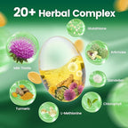 Milk Thistle Liver Detox Capsules, 3000mg Liver Cleanse Detox & Repair - Image 3