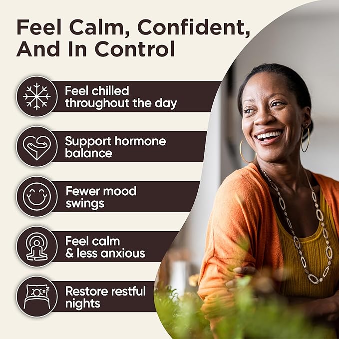 BB Company CalmAgain for Menopause Anxiousness, Mood Balance for Women | Stay - Image 3