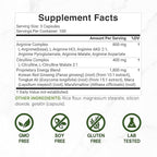 Nitric Oxide Supplement 3, 300 Capsules | 12-in-1 Complex - Image 2