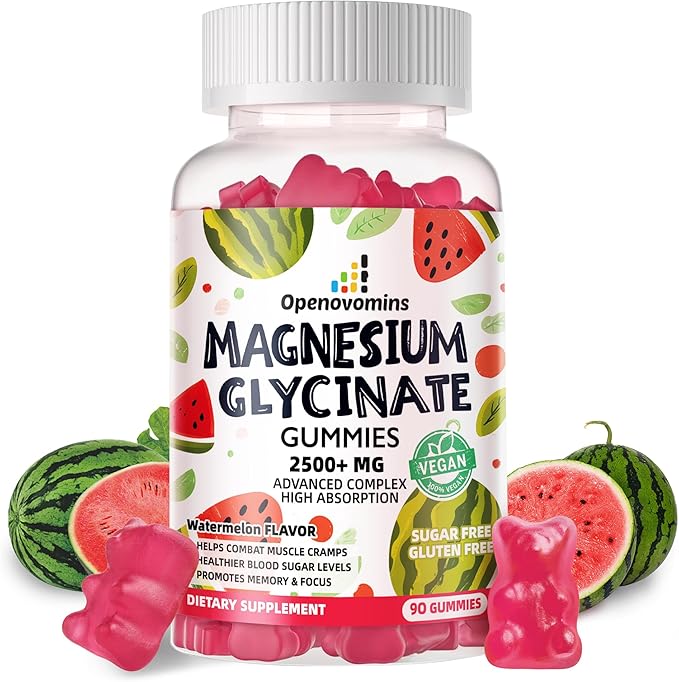 Magnesium Glycinate Gummies 2500mg by Unknown