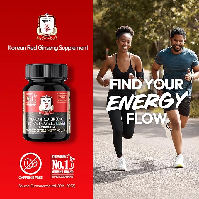 Korean Red Ginseng Extract Capsule Plus - Image 2