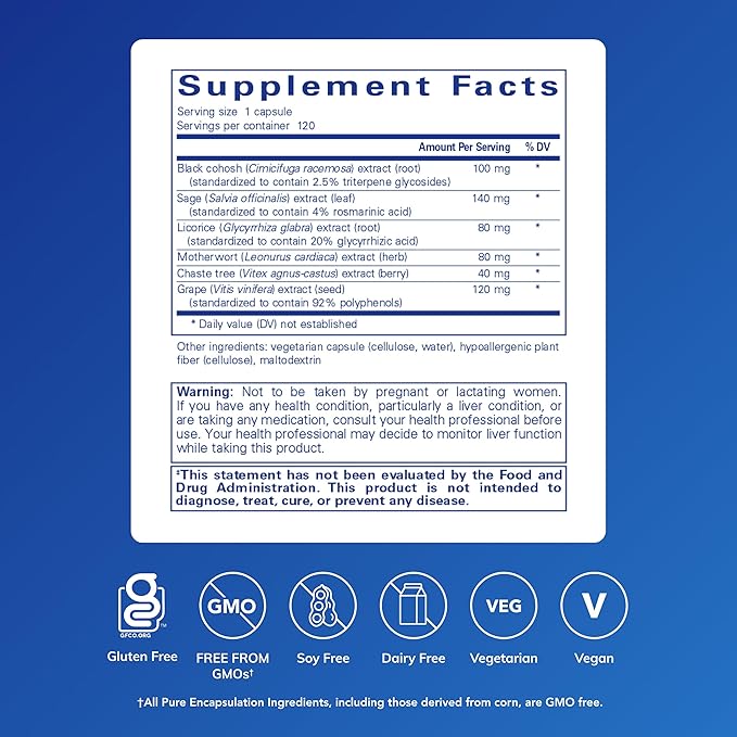 Pure Encapsulations PhytoBalance II | Supports Healthy Estrogen and - Image 2