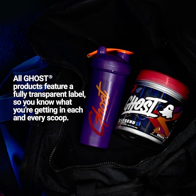 GHOST Legend All Out Pre-Workout Powder, Citrulline, Beta Alanine, NO3-T Sugar - Image 5