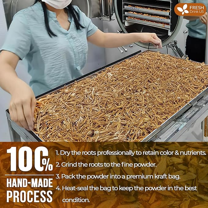 FreshDrinkUS, Premium 2oz Burdock Root Powder, 100% Natural & Pure from Burdock - Image 7