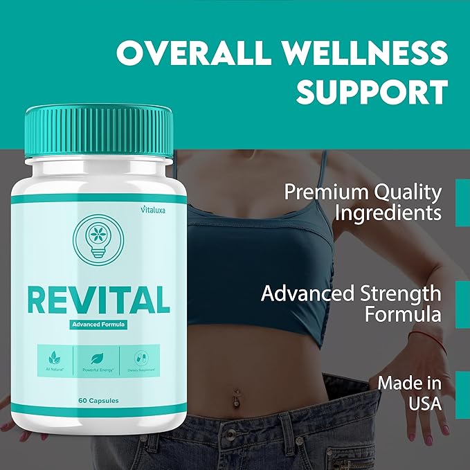 Revital Capsules, Revital Cactus Supplement Pills Premium Advanced Formula - Image 4