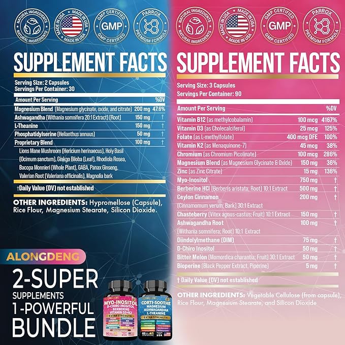 ALongDeng Soothe-Smooth Bundle, Soothe & Smooth Bundle Multivitamin Combo - Image 2