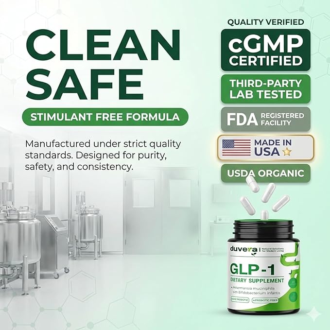 Akkermansia Probiotic GLP-1 Supplement, 1 Billion CFU Multi-Strain Probiotics & - Image 7