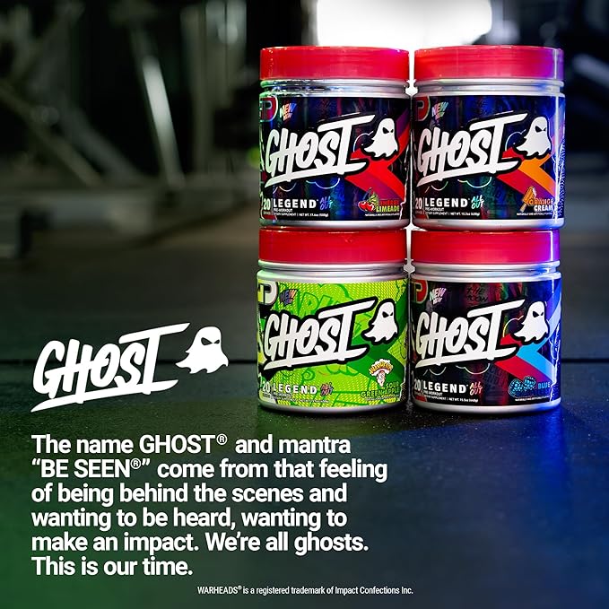 GHOST Legend All Out Pre-Workout Powder, Citrulline, Beta Alanine, NO3-T - Image 6