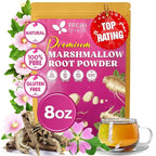 FreshDrinkUS, Premium 8oz Marshmallow Root Powder. Finely Ground – Premium by NaturalandPremiumHerbalTea