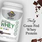 Garden of Life SPORT Whey Protein Powder Chocolate, Premium Grass Fed Whey - Image 7