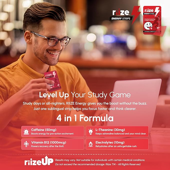 Riize Energy Strips, Fast Acting - Image 3