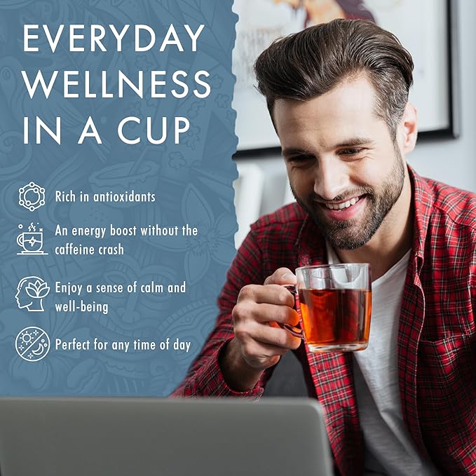 Hawaiian Natural Tea Organic Maui Lavender Earl Grey Tea Bags - Image 6