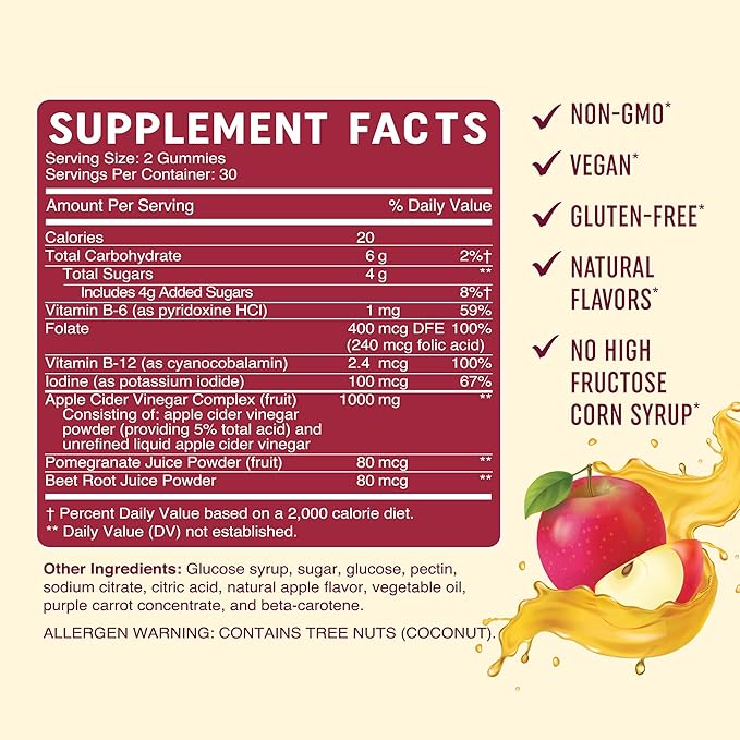 Organic Apple Cider Vinegar Gummies - Image 6